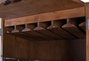 GINER Y COLOMER Mueble bar con 2 puertas en madera maciza de acacia